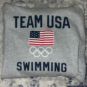 Grey USA Swimming Sweatshirt